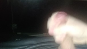 Cumming under the desk so my step brother can't see it