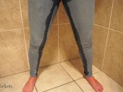 Wife pissing her jeans 6/16