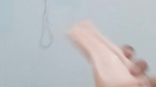 Daddy being playful with his penis