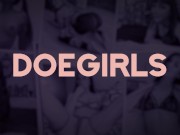 DOEGIRLS - Big Tits Redhead Kaisa Nord Rides A Dildo And Gets Loud Orgasms 15/16