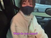 可愛い女子大生が野外露出で恥じらい丸見え放尿！超リアルなプライベートSEXでたっぷり中出し♡RYO＆YUU♡素人カップル/歳の差/10代/スタイル抜群/美少女/English subtitles 3/16