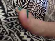 Footboy Can't Handle Big Milf Soles! 16/16