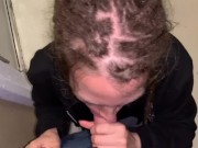 She asked for a public hookup and sucked my cock in her parking lot 9/16