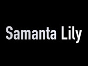 Christmas Day with Samanta Lily only wearing her sexy bikini 2/16