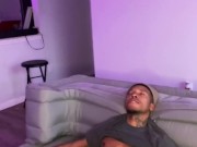 Add My Snapchat: Bigpimpindonn | I Cums So Much While Jacking Off His Fat Dick! 9/16