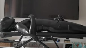 workout in new neck entry catsuit