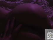 預覽版-暗光環境下的情色誘惑，穿著透明高跟鞋被操，紫色燈光，想入非非的嬌喘聲更讓人意亂情迷，看完絕對不會令你後悔，我滿意的作品 11/16