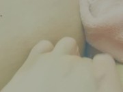 Camera close to my pussy as I talk dirty and play!  14/16