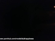 Slave wife take my cum in public park 3/16