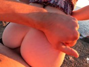 No condom? FUCK MY TIGHT ASS! She gets RISKY PUBLIC ANAL SEX on SECOND TINDER DATE - Honey Tequila 13/16