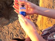 No condom? FUCK MY TIGHT ASS! She gets RISKY PUBLIC ANAL SEX on SECOND TINDER DATE - Honey Tequila 6/16