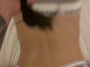 【無修正ハメ撮り】素人女子大生がバックから生で突かれ痙攣イキ♡ 【個人撮影】 - Screenshot 16 of 16 - HD