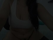 Dandome duro con un vibrador 2/16