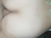 Pussy dripping down step brother cock riding and getting fucked doggie 2/16