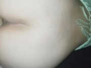 Pussy dripping down step brother cock riding and getting fucked doggie 7/16