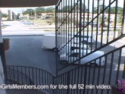 Wild Brunette Strips Nude Outside In Broad Daylight 4/16