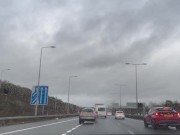 SUPER HANDJOB ON BUSY UK HIGHWAY !!! SHE HELP ME OUT BIG CUM ! 1/16