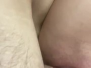Massive cum load filling me pussy up 12/16