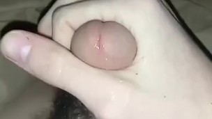 Hear me breathe heavy while I bust heavy. So much cum out of my pretty cock