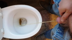 Filling the drinking bowl for a boy