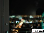 Alix seduces the hotel delivery girl 13/16