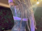 XXX Lingerie try on haul for photoshooting with Anuskatzz. More clips like this on my Tiktok 10/16