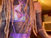 XXX Lingerie try on haul for photoshooting with Anuskatzz. More clips like this on my Tiktok 4/16