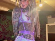 XXX Lingerie try on haul for photoshooting with Anuskatzz. More clips like this on my Tiktok 7/16