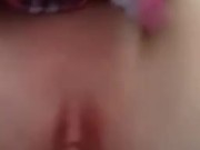 Young blonde Riding 8inch dildo  5/16