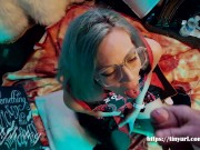 Cheerleader Holly must please the coach to keep her boyfriend on the team.  Promo. Big cock blowjob. 12/16