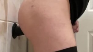 Gay twink femboy rides BBC