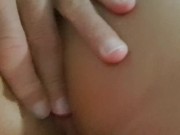 Preparing my girlfriend's little ass hole for anal sex - behind the Scenes  9/16