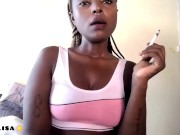 Smoking: Lipstick and cigarettes/Akiilisa porn 7/16