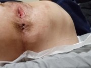 Fucking her balls deep with a massive cream pie.  Nothing came out.  9/16