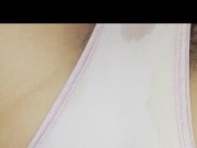 パンツに染みができて困ってます♡布団の中で指オナする素人オナニーのリアル【個人撮影】 - Screenshot 15 of 16 - Natural