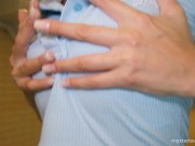 Hot Latina Babe Twerking and Dancing Naked (Upskirt No Panties) 6/16