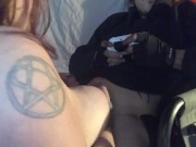 PAWG Deepthroat & Titty Fuck While Daddy Games 12/16