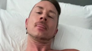 Woke Up Hard As Fuck Had To Jerk Out A Load! Fresh Morning Cum! “Onlyfans Aussieboykaleb”