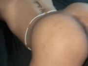 Tight black college ebony loves rough backshots  13/16