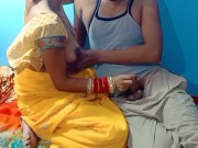 Village Bhabhi yellow Saree Fucking With Hasband 5/16
