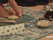 Lesbians Play With a Strap On 4/16