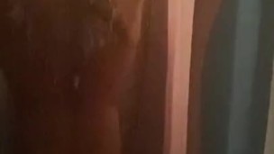 Taking shower without notice how you watched me
