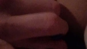 No lube so daddy goes in dry only using spit from his pretty mouth