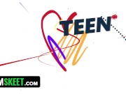 TeamSkeet - Curvy Teen Sexpot Twerks Her Huge Oiled Up Booty On Lucky Dude's Dick 1/16