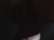 Milf sucks my cock with cream, fuck and gets cum in creamed tits - 4k 12/16