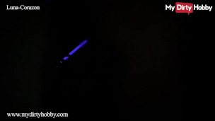 MyDirtyHobby - Luna Corazon Talks Dirty And Uses A Stick Light To Play With Her Pussy3