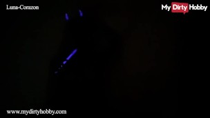 MyDirtyHobby - Luna Corazon Talks Dirty And Uses A Stick Light To Play With Her Pussy4