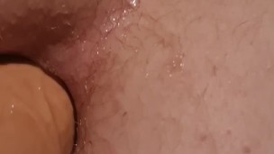 first time me friend gape my tight hole and made me cum