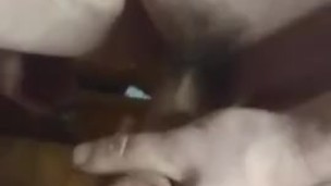 Solo stroking first time on cam