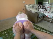 Big booty and hairy pussy of a mature bbw milf. 5/16